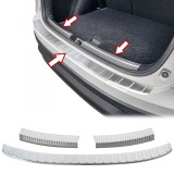 Set de 2 protectii bara spate si interior portbagaj mat premium pentru VW Taigo din 2021