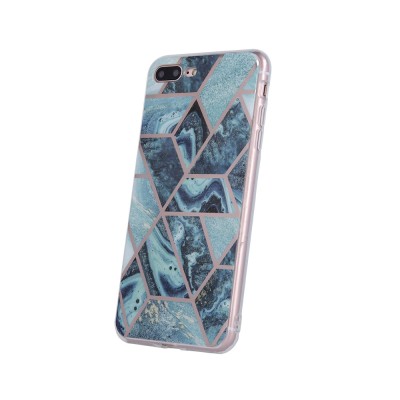 Husa SAMSUNG Galaxy A21 - Geometric Marble (Bleumarin) foto