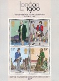 Marea Britanie 1979 - Rowland Hill, expo, bloc neuzat