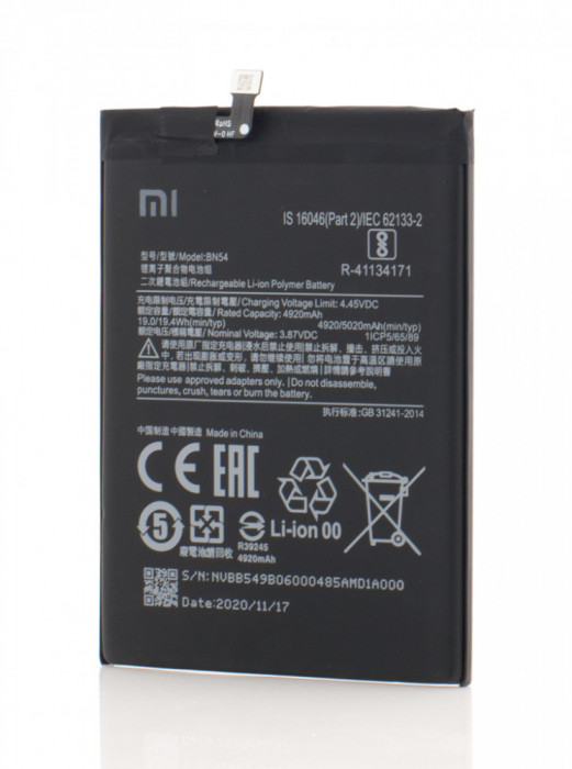 Acumulator Xiaomi Redmi 9, Redmi Note 9, BN54