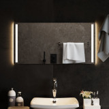 VidaXL Oglindă de baie cu LED, 80x40 cm