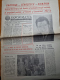 Informatia bucurestiului 26 ianuarie 1981- ziua de nastere a lui ceausescu