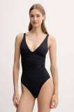 United Colors of Benetton costum de baie dintr-o bucată culoarea negru, cupa moale, 3P5H5I01J