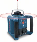 Bosch GRL 300 HV+LR1+RC1+WM4 Set nivela laser rotativa, 60m, receptor 300m, precizie 0.1 mm/m ProAdvanced PowerfulTools