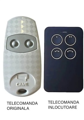 Telecomanda poarta garaj 2 butoane cod fix frecventa 862.35MHz Came Top 862EE compatibila cu originalul (807) foto