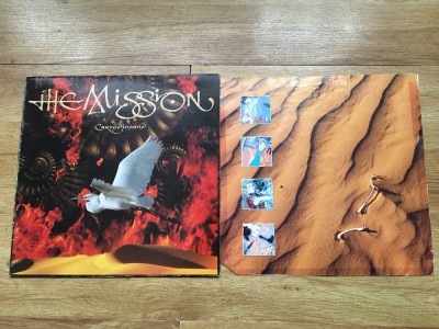 THE MISSION - CARVED IN SAND (1990,MERCURY,UK) vinil vinyl foto