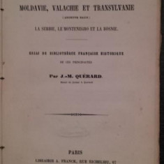 ESSAI DE BIBLIOTHEQUE FRANCAISE HISTORIQUE DES PROVINCES DANUBIENNES