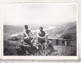 Bnk foto Valea Muresului vazuta de pe Soimus - 1966, Alb-Negru, Romania de la 1950, Natura