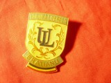 Insigna - Partide politice - UNIUNEA LIBERALA BRATIANU ,h=3,6cm
