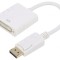 Adaptor DisplayPort la DVI-I