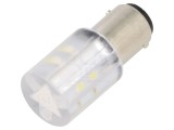 Lampă de control LED albă 230V