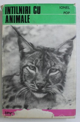INTALNIRI CU ANIMALE de IONEL POP , Bucuresti 1972 foto