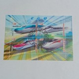 Colita &bdquo;Trains de grande vitesse&rdquo; (Trenuri de mare viteză) emisă de Republica Ciad (R&eacute;publique du Tchad) &icirc;n anul 2011 CTO