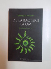 DE LA BACTERII LA OM . EVOLUTIA LUMII VII de ERNST MAYR foto