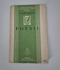 Carte veche Vladimir Cavarnali Poesii