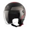 Casca Open Face Motociclete MT Street S Poke B5 Rosu Mat &ndash; omologare noua ECE 22.06 - Roșu - XL