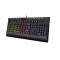 Tastatura gaming Havit KB487L cu fir de 1.5m conexiune USB iluminat RGB Neagra