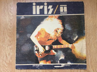 IRIS II 1987 disc vinyl lp muzica hard heavy rock ST EDE 03138 electrecord VG foto