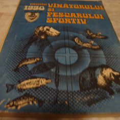 Almanahul vanatorului si pescarului sportiv - 1990
