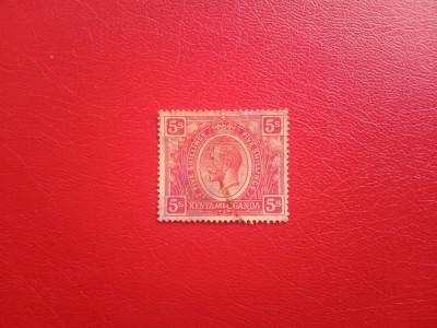 1922 - COLONII ENGLEZE - KENYA AND UGANDA foto