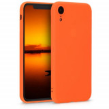 Husa pentru Apple iPhone XR, Silicon, Portocaliu, 45918.69, Carcasa