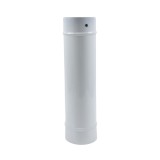 Burlan evacuare fum, otel emailat, FI, 130 x 1000 mm, alb