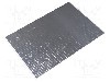 Captuseala de atenuare, folie de aluminiu, 750x500x1.8mm, guma butilica, SILENT COAT - SC-M1.8G-3.75