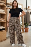 Cumpara ieftin Pantalon Comod Palazzo - Print 2Marimea
