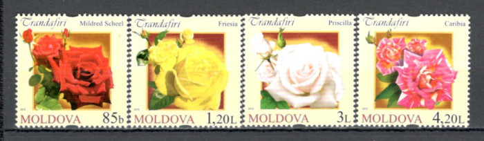 Moldova.2012 Flori-Trandafiri DF.115