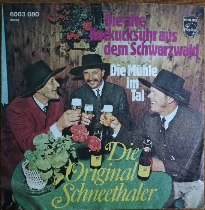 Disc Vinil 7# Die Original Schneethaler -Philips &lrm;&ndash; 6003 080