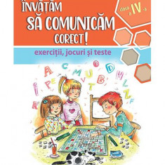 Învățăm să comunicăm corect! - clasa a IV-a - Paperback brosat - Mariana Iancu, Liliana Badea - Nomina