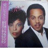 Vinil &quot;Japan Press&quot; Peabo Bryson / Roberta Flack &lrm;&ndash; Born To Love (VG+)