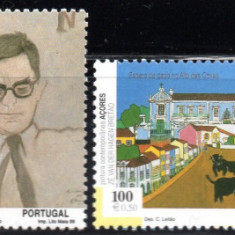 PORTUGALIA Azore 1999, Pictura, Arta, serie neuzată, MNH