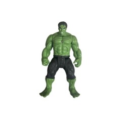 Figurină Hulk, Avengers, 25 cm, verde, cu lumini