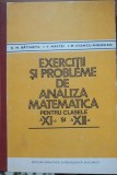 EXERCIȚII ȘI PROBLEME DE ANALIZA MATEMATICA de D.M. BATINEANU și I.V. MAFTEI