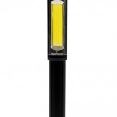 YATO Lanterna LED atelier, 3 x AA, 400 Lm, cu baza magnetica