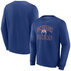 Edmonton Oilers hanorac de bărbați Fleece Crew - S
