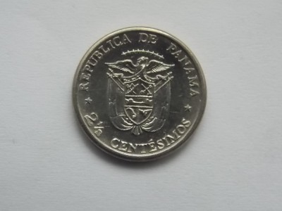 2 1/2 CENTESIMOS 1973 PANAMA-FAO foto