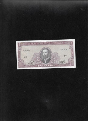 Chile 1 escudo 1962(65) seria0251419 foto