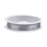 Sarma pentru decoratiuni Crisalida, diametru 0,4 mm, lungime 10 m, Argintiu