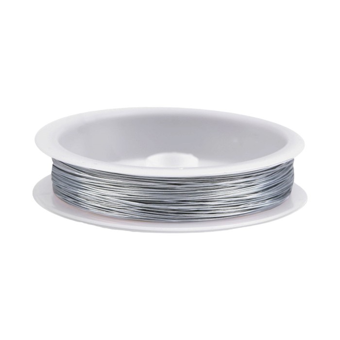 Sarma pentru decoratiuni Crisalida, diametru 0,4 mm, lungime 10 m, Argintiu