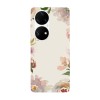 Husa compatibila cu Huawei Nova 9 model Elegant flower design, Silicon, TPU, Viceversa, Transparent, Carcasa