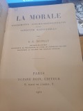 G. - L. Duprat - La morale. Fondements psycho-sociologiques d&#039;une conduite rationnelle