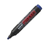 Marker permanent UNI Prokey PM-126, varf tesit, 5. 7mm, albastru
