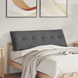 vidaXL Perna pentru spate Gri &icirc;nchis 140 x 19 x 50 cm țesătură 42014831