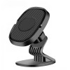 Suport Auto Magnetic Flippy 360 grade cu adeziv, 53 mm, Holder JS - 668, compatibil cu dispozitive intre 4 - 7, Ajustabil, 6 Magneti Neodymium  incorp