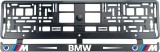Cumpara ieftin Set 2 bucati, suport numar inmatriculare Carbon, BMW M///, Autohelix MSA