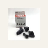 Set perii cu peri nylon pentru aparat de curățat cu abur POLTI PAEU0399 Original