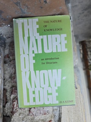 The Nature of Knowledge - D.A. Kemp foto
