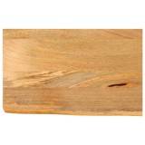 vidaXL Blat de masă contur organic 40x20x3,8 cm lemn masiv de mango 370462